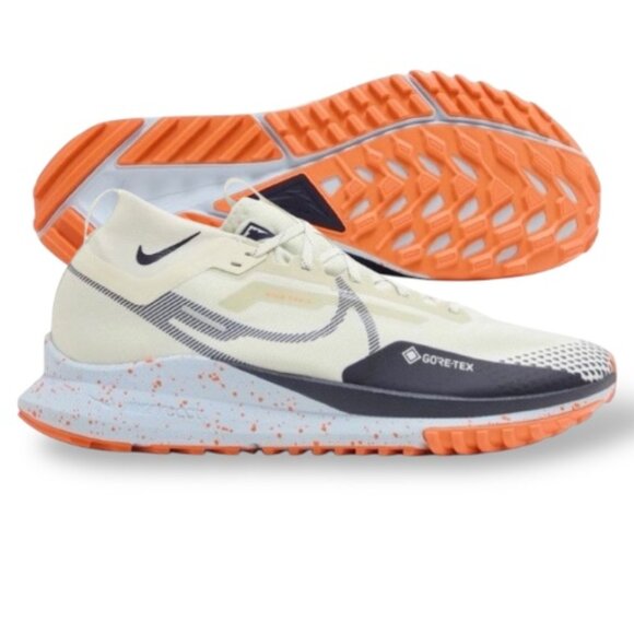 Nike React Pegasus Trail 4 GTX Mens Trail Running Shoes Size 12 DJ7926 004 NEW - Picture 1 of 7